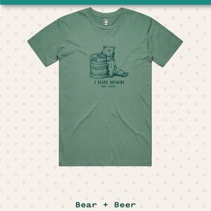 NWOT 3 Bears Brewery T-Shirt